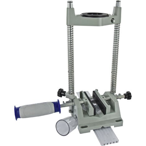 Tivoly • SP300XP Bohrunterstützung für Kragenbohrmaschinen von 43 mm bis 53 mm, Schnellspannsystem, einstellbarer Bohrwinkel, Spannschraubstock und integriertes Saugsystem