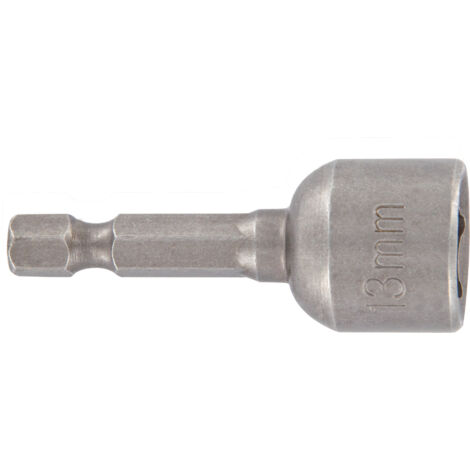 Tivoly • Tuerca de Sujeción Magnética • Cabeza Hexagonal Ø7mm • Cola Hexagonal 6.35mm
