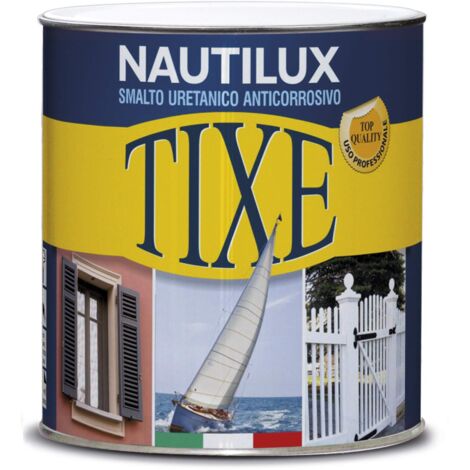 TIXE NAUTILUX Smalto Uretanico Anticorrosivo – Alta Resistenza per Legno, Metallo e Plastica, Finitura Superiore, Cinabro 25 LT