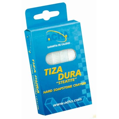 Tiza steatite dura cuadrada 10cm 12pzs p/metal 45-030 acha