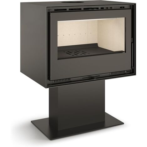TJ - Estufa de Leña con Pie Central Modelo JUCAR 80 de 7,4 kW