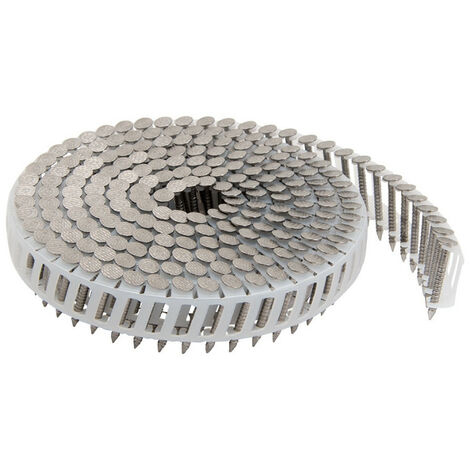 TJEP 3600 Pointes annelées Haften PC25 - Tête plate - Inox A2 - 2.50 mm - 3600 - 25 mm