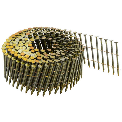 TJEP Pointes annelées CN - Tête plate - Non traité - 3.10 mm - 4000 - 90 mm