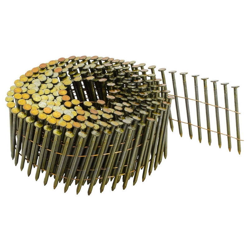 Pointes annelées cn - Tête plate - Non traité - 3.10 mm - 4000 - 90 mm - Tjep