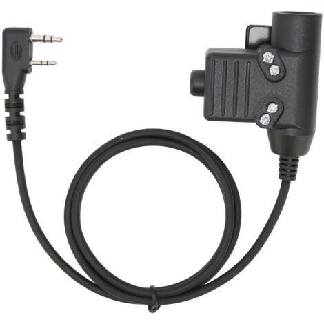 TK Head U94 PTT pour Kenwood TK3107, compatible Baofeng UV5R BF888S et WLN KDC1, casque talkie-walkie