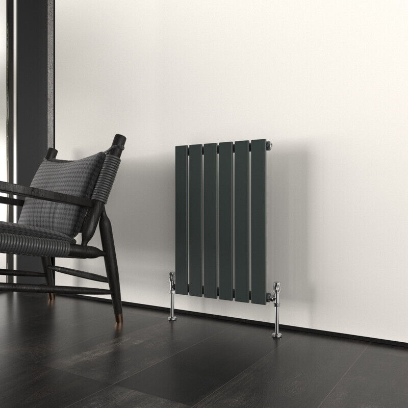 Image of T&K Horizontal Anthracite Single Radiator Flat&hellip;