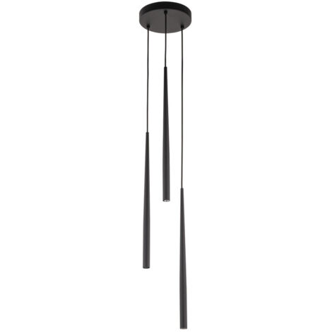 tk-lighting PIANO lampe suspension doré 140 cm largeur 20