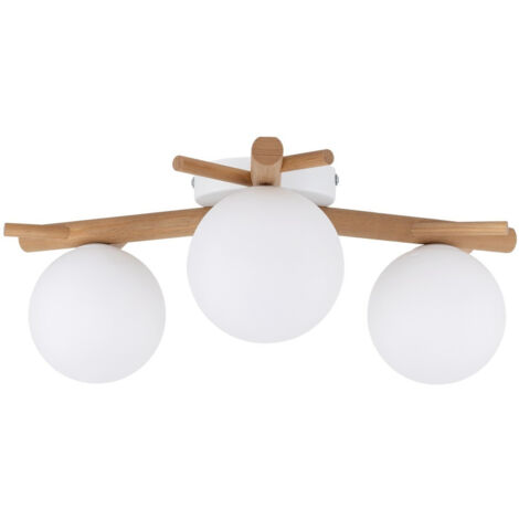 Tk-lighting Plafón contemporáneo blanco 46 cm