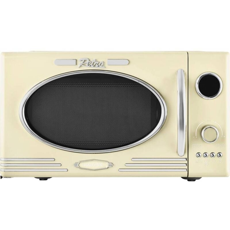 Kalorik - TKGMW2500DG Mini Micro ondes gril vintage beige