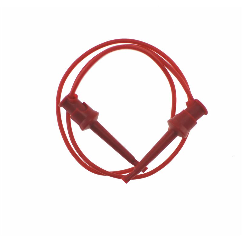 

TL2218 Cable 50 cm Test Clip a Test Clip rojo
