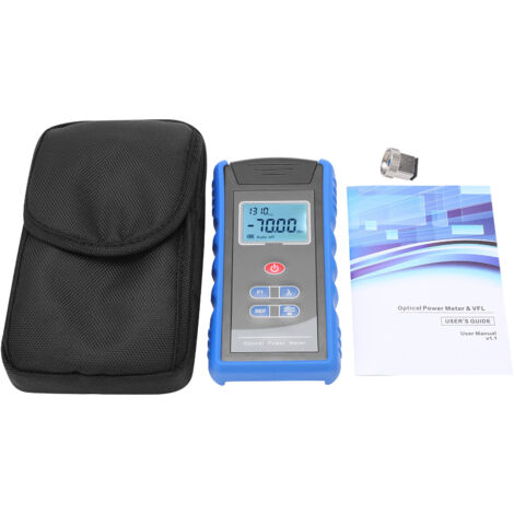 TL550A Testeur de Fibre Optique Portable Haute Précision avec Affichage LCD -70 à +10dBm