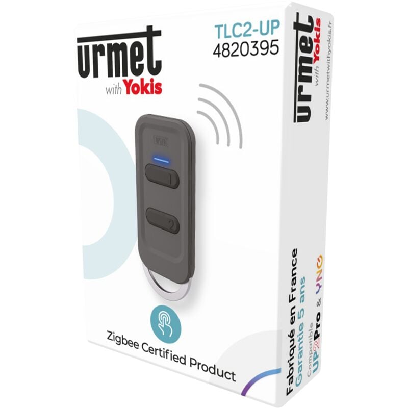 Télécommande Yokis up porte clé 2 touches zigbeek Yokis réf.tlc2-up