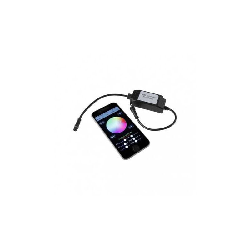Télécommande Bluetooth pour Spot led Couleur rgb (pour Smartphone iOS / Android)