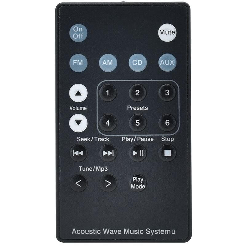 TéLéCommande Convient pour Soundtouch Acoustic Wave Music System ii B5 Multi Disc Player