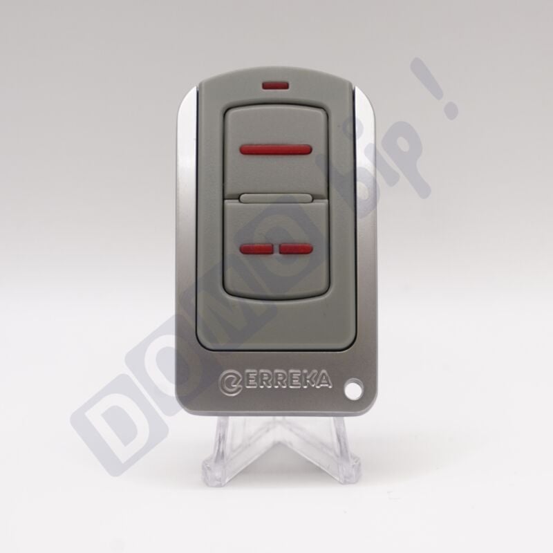 Télécommande 2 canaux pour portails et porte de garage iris IR02M - Fréquence : 433 MHz - Rolling Code - Erreka