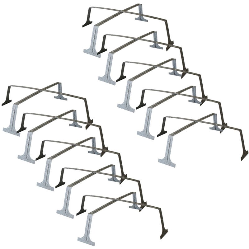 RAM - Lot de 10 spot sb - protection de spot pour laine en rouleau - pour dalle luminaire