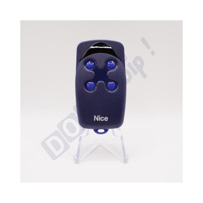 Nice - Télécommande flo4 - 4 canaux 433.92 mhz - compatible récepteurs flox2/floxi2 - programmation rapide - pile fournie - ne pas confondre avec