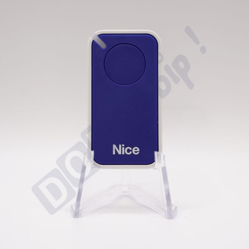 Télécommande Nice inti1 bleu -émetteur à code tournant era inti 1 - 433.92 mhz