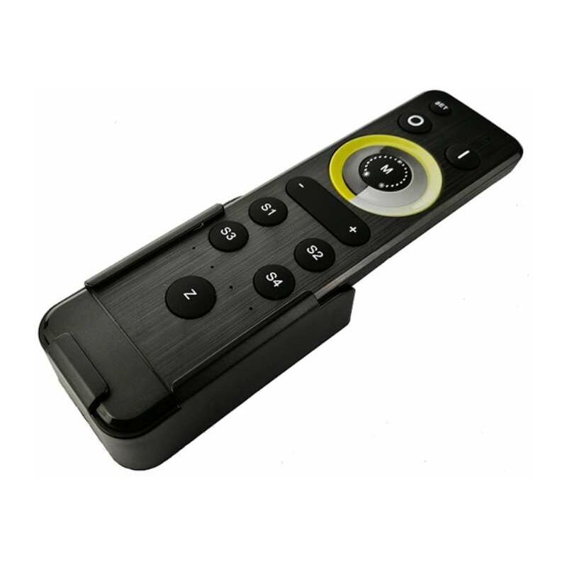 Cyclingcolors - Télécommande rf universelle 2 en 1 pour contrôler les bandes led constantes dim (2PIN) et cct (3PIN) avec socle vis et piles