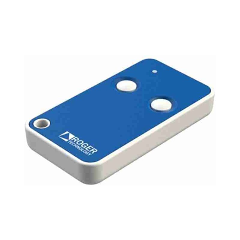 E80/TX2R/RC radiocommande 2 canaux rolling code 433,92 mhz avec fonction copie - Roger