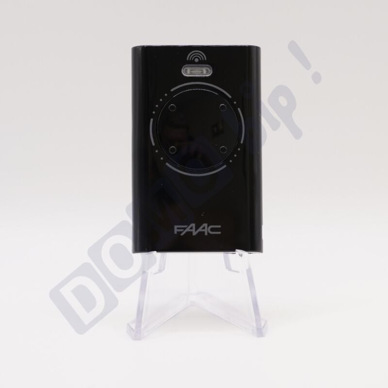 XT4 433 slh Noir -Télécommande pour portails et porte de garage 4 Canaux - Codage : Rolling Code - Référence 7870081 - Faac