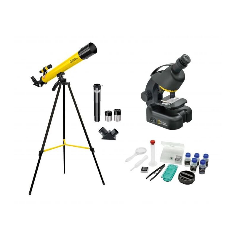 Télescope 50/600 + Microscope 640x + Smartphoneadapter