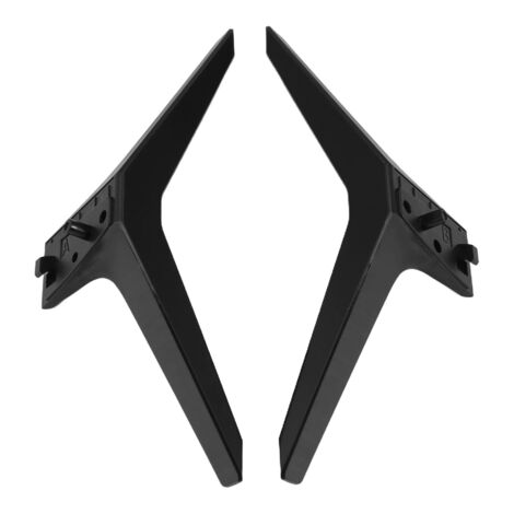 Tlily – Support TV sans perçage pour téléviseurs 49-55 pouces – Charge jusqu'à 36 kg – Installation facile – Matériau ABS noir - 50UK6500AUA