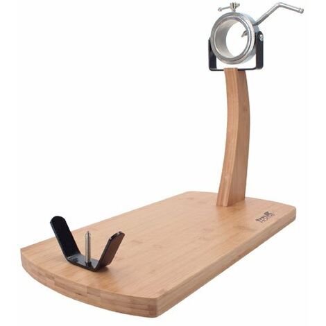 Jamonero de madera, giratorio