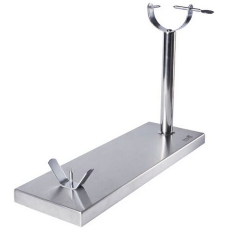 TM Electron HOCU103 Classic Style Ham Holder Acier inoxydable, facile à denettoyer et avec cosses de Silicone pour une bonne adhérence