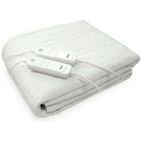 TM Electron Surmatelas Chauffant Électrique 160x140 cm Polyester