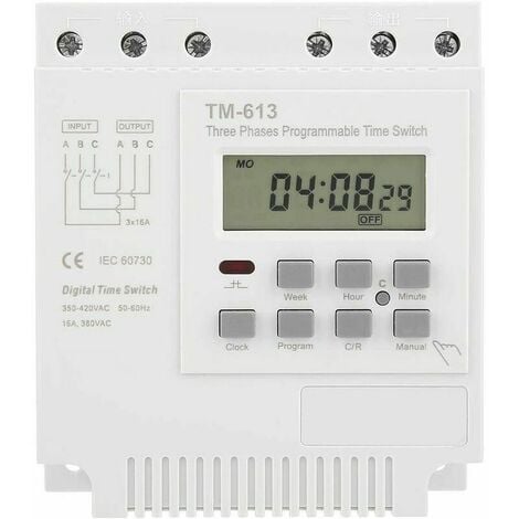 Interrupteur horaire programmable 2 SORTIES HEBDO. ASTRONOMIQUE 230V  BLUETOOTH LEGRAND 412724