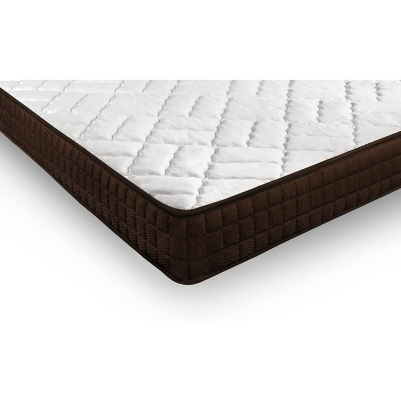 

Tm63- Colchon 120 X 190 Cm + Almohada Tacto Pluma, Nucleo Alta Densidad Transpirable Con Tejido 3d Y Aloe Vera