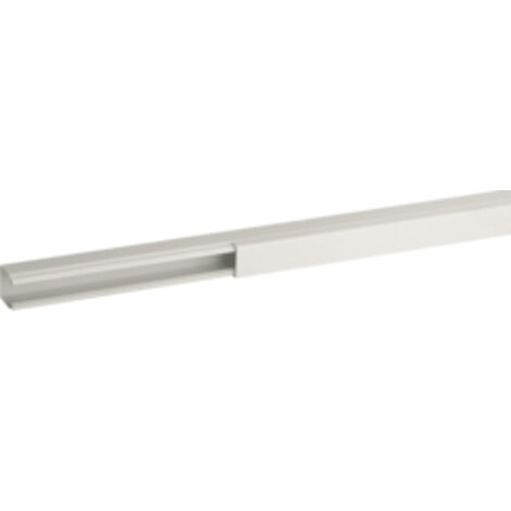 TMC 15/1x17 W Minicanalina Monoscomparto con coperchio standard, Bianco