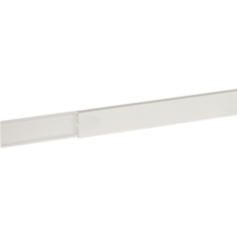 TMC 30/2x10 W, Minicanalina  2 scomparti con coperchio standard, bianco