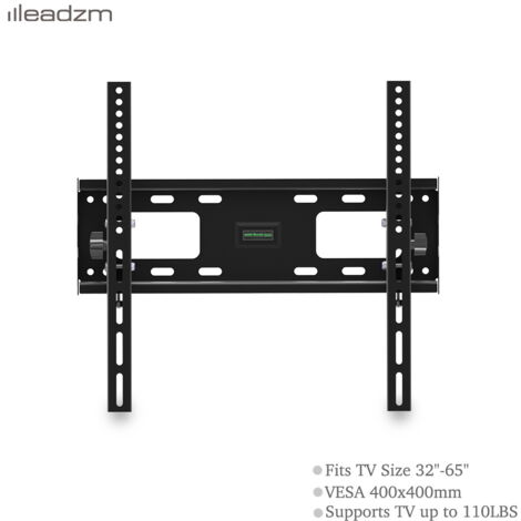 TMW400 32-65" flache neigbare TV-Wandhalterung mit Wasserwaage