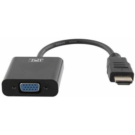 CABLE ADAPTADOR APPROX APPC22 HDMI USB VGA JACK 3.5MM NEGRO