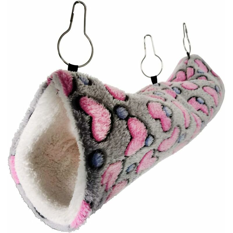 

Túnel colgante Roedor Conejillo de Indias Hamster Juguetes Hamaca Accesorios de ropa de cama Nido en forma para mascotas pequeñas Hurón Ardillas