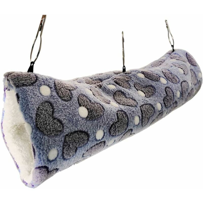 

Abcrital - Túnel colgante Roedor Conejillo de Indias Hamster Juguetes Hamaca Accesorios de ropa de cama Nido en forma para mascotas pequeñas Hurón