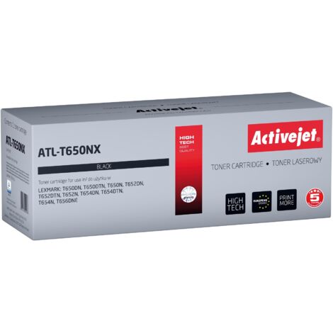 T贸ner Activejet para LEXMARK T650H11E nuevo ATL-T650NX