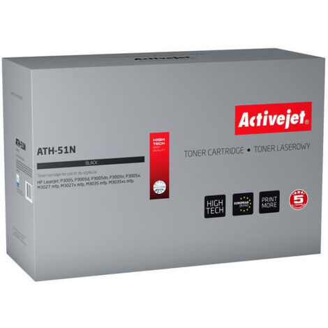 TNER COMPATIBLE HP Q7551A ACTIVEJET NEGRO