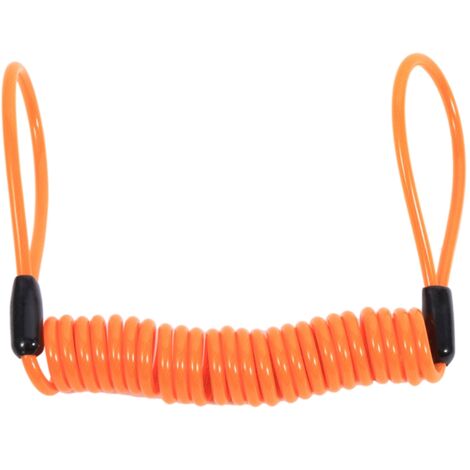 Tnfeeon Disco Spring Einziehbares Kabel (Orange)