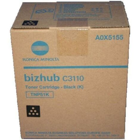 TNP-51K cartucho de tóner 1 pieza(s) Original Negro