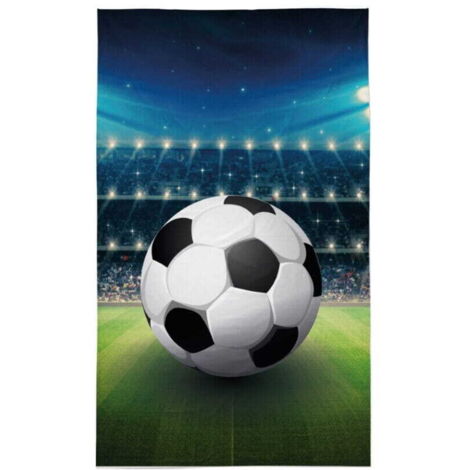 Toalla 30x50 para guardería, campo de fútbol, 100% algodón
