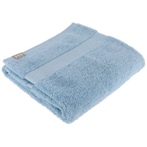 Toalla 50x90 cm 100% algodón - azul claro - Tendance