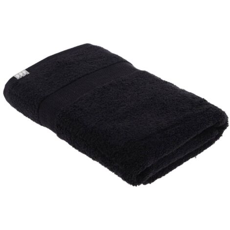 Toalla 70x130 cm 100% algodón - negro - Tendance
