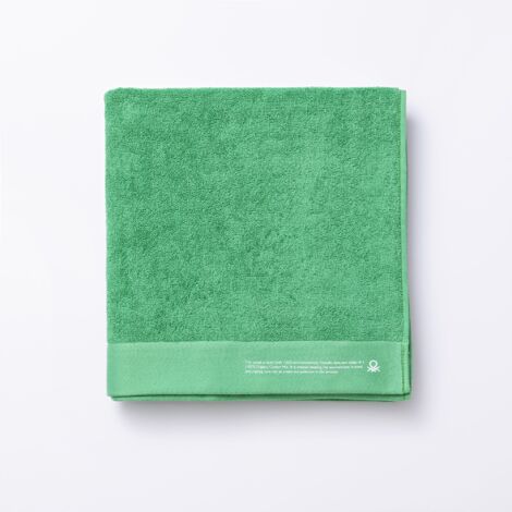 TOALLA 90X150 ALGODÓN ORGÁNICO 450GSM VERDE BENETTON