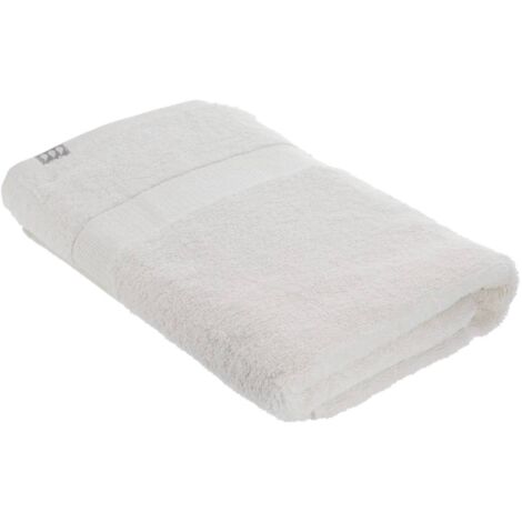 Toalla de baño 70x130 cm 100% algodón - blanco - Tendance
