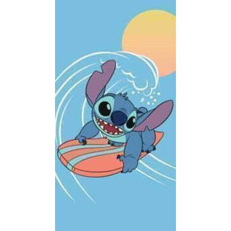 Toalla de baño de playa 70x140 Stitch HIT