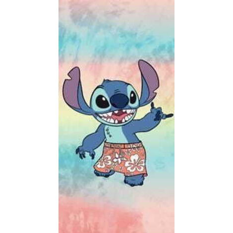 Toalla de baño de playa 70x140 Stitch HIT