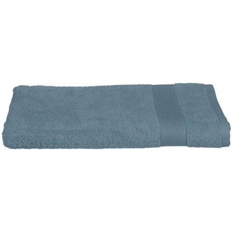 Toalla de baño 'Essentiel' - algodón 450 g/m² - gris tormenta 100 x 150 cm - Atmosphera créateur d'intérieur